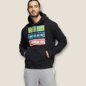 Adidas Originals Tri Linear Hoodie Retro Black XL
